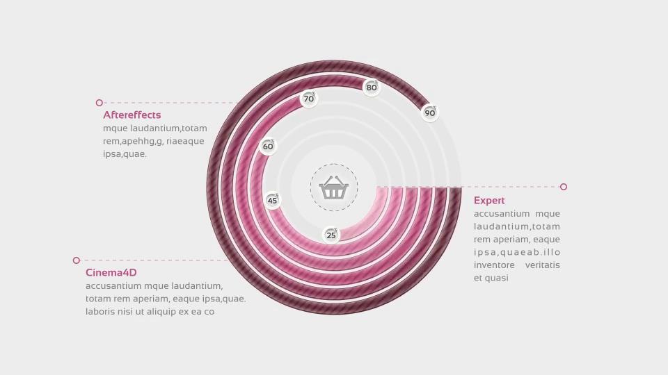 AE模板 经典简洁企业会议数据分析调查表模板