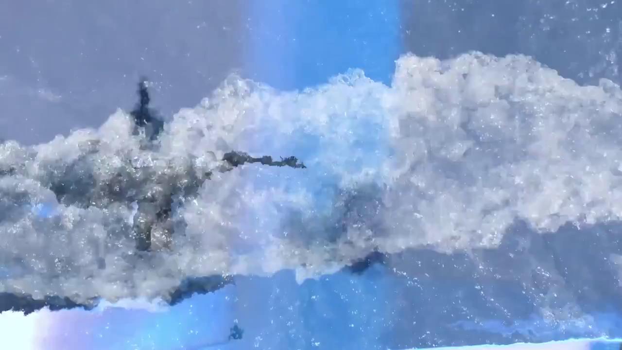 pr模板 创意海浪水波涌动图文宣传模板 pr素材