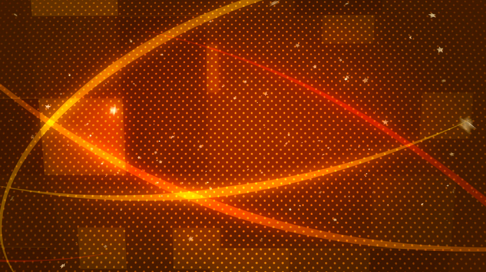 金色圆点闪现方形背景光线交叉穿梭星星飘动led超特效