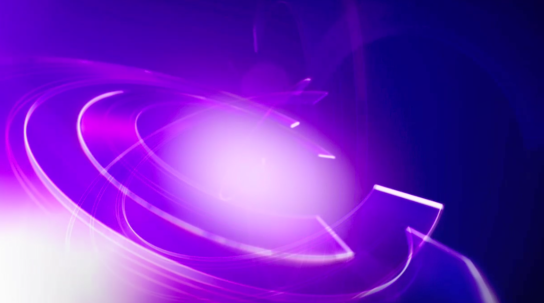 蓝紫光效震撼演绎科技光环旋转hd特效视频素材