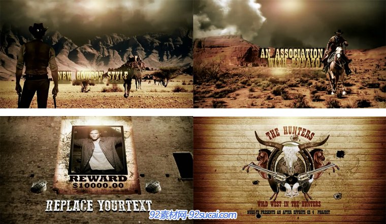 .美国西部牛仔电影
