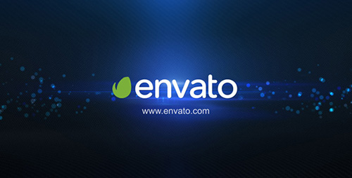 ae模板 趣味流动水彩溜冰运动动画logo模板 ae素材