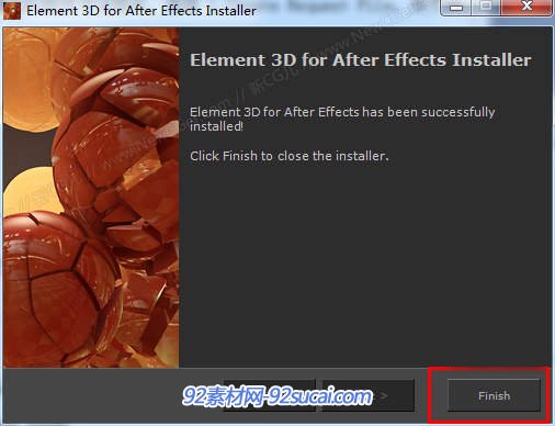 三维实时渲染 AE插件 VC Element 3D 1.6.2