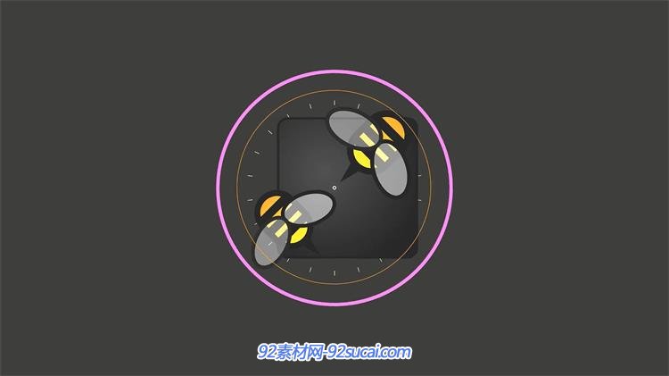 ae模板 动感活力时尚动画包切换过渡场景包装幻灯片模版 ae素材