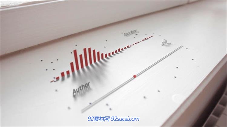 AE模板 全新科技视觉3D音乐频率跳动波形均衡器特效揭示模板 AE素