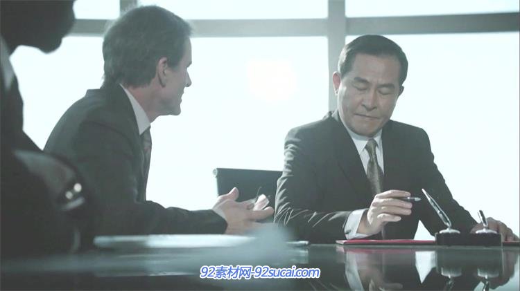 视频商务办公合作签合同握手讨论精品议欢笑科技久久这里商业re030图片